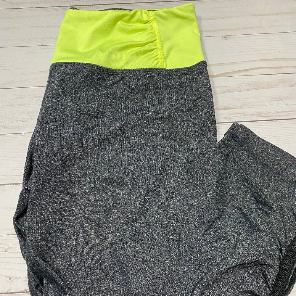 Grey Crop Leggings